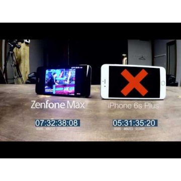 Battery marathon: ZenFone Max vs iPhone 6s Plus | ASUS